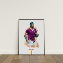 Rafael Nadal Poster Tennis Wall Art 1762852078