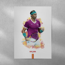 Rafael Nadal Poster Tennis Wall Art 1762852078