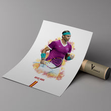 Rafael Nadal Poster Tennis Wall Art 1762852078