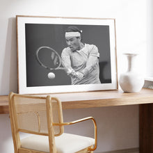 Rafael Nadal Poster, Rafael Nadal Print, Black and White Wall Art,Vintage Wall Art, Photograph Prints, Tennis Gift, ATP Fans, Sport Gift 1783086263