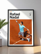 Rafael Nadal Poster, Tennis Wall Art, Framed ATP Print, Sports Decor, Legend Artwork 4401694933