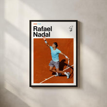 Rafael Nadal Poster, Tennis Wall Art, Framed ATP Print, Sports Decor, Legend Artwork 4401694933