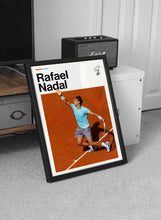 Rafael Nadal Poster, Tennis Wall Art, Framed ATP Print, Sports Decor, Legend Artwork 4401694933