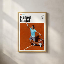 Rafael Nadal Poster, Tennis Wall Art, Framed ATP Print, Sports Decor, Legend Artwork 4401694933
