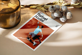 Rafael Nadal Poster, Tennis Wall Art, Framed ATP Print, Sports Decor, Legend Artwork 4401694933