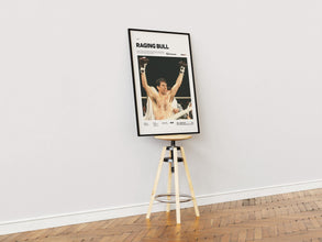 Raging Bull Film Poster, Martin Scorsese's Raging Bull Movie Alternative Poster Print, Robert De Niro Poster Print, Cinematic Room Decor 1872394852
