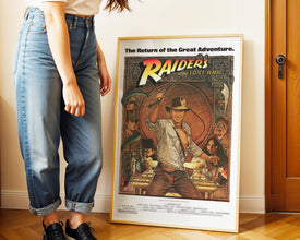 Raiders of the Lost Ark Original Movie Poster - 1981 Action Adventure (Digital Download) 700056015