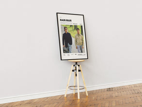Rain Man Poster, Dustin Hoffman and Tom Cruise Starring Rain Man Print, Barry Levinson's 1988 Movie Rain Man Wall Art, Cinematic Wall Decor 4297660631