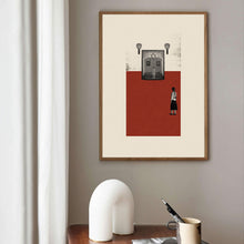 Raise The Red Lantern Minimalistic Poster  Mid Century Modern Poster  Minimalist Poster  Retro Art Print  Collage Art Poster 1520317681