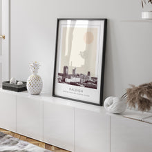Raleigh Poster Print, Raleigh Travel Poster, Raleigh Minimalistic Wall Art, Raleigh, North Carolina, United States 1882436839