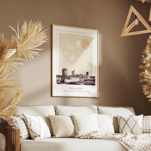 Raleigh Poster Print, Raleigh Travel Poster, Raleigh Minimalistic Wall Art, Raleigh, North Carolina, United States 1882436839