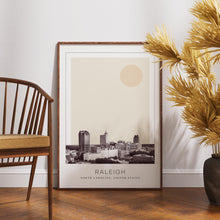 Raleigh Poster Print, Raleigh Travel Poster, Raleigh Minimalistic Wall Art, Raleigh, North Carolina, United States 1882436839