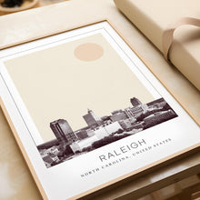 Raleigh Poster Print, Raleigh Travel Poster, Raleigh Minimalistic Wall Art, Raleigh, North Carolina, United States 1882436839