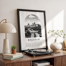 Raleigh Travel Poster, Raleigh Print, Raleigh Wall Art, Travel Print, North Carolina City Art, Raleigh Gift, North Carolina Decor  US43M 4344779072