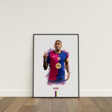 Raphinha FC Barcelona Poster La Liga Football Wall Art 1870208792