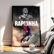 Raphinha Football Poster Barcelona Football Art Print 4394923697