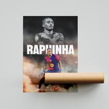 Raphinha Football Poster Barcelona Football Art Print 4394923697