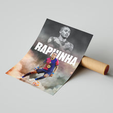 Raphinha Football Poster Barcelona Football Art Print 4394923697