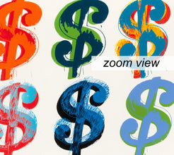 Rare Andy Warhol Dollar Sign poster, Andy Warhol Dollar Print, Pop art poster, Wall art decor 1200323717