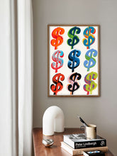 Rare Andy Warhol Dollar Sign poster, Andy Warhol Dollar Print, Pop art poster, Wall art decor 1200323717