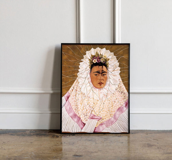 Rare Frida Kahlo Diego on My Mind Print, Vintage Frida Kahlo Print, Frida Kahlo Poster, Frida Kahlo Exhibition print 1204051957