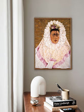 Rare Frida Kahlo Diego on My Mind Print, Vintage Frida Kahlo Print, Frida Kahlo Poster, Frida Kahlo Exhibition print 1204051957