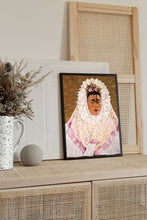 Rare Frida Kahlo Diego on My Mind Print, Vintage Frida Kahlo Print, Frida Kahlo Poster, Frida Kahlo Exhibition print 1204051957