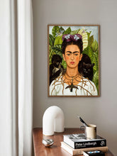 Rare Frida Kahlo Self-Portrait with Thorn Print, Vintage Frida Kahlo Print, Frida Kahlo Poster, Frida Kahlo Exhibition print 1204049907