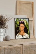 Rare Frida Kahlo Self-Portrait with Thorn Print, Vintage Frida Kahlo Print, Frida Kahlo Poster, Frida Kahlo Exhibition print 1204049907
