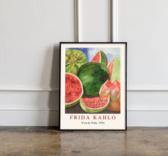 Rare Frida Kahlo Viva La Vida Print, Vintage Frida Kahlo Print, Frida Kahlo Poster, Frida Kahlo Exhibition print 1204052839