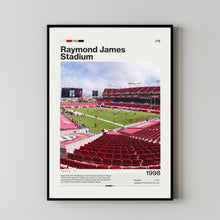 Raymond James Stadium Poster, Tampa Bay Buccaneers Poster Print, NFL Stadium Poster