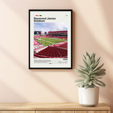 Raymond James Stadium Poster, Tampa Bay Buccaneers Poster Print, NFL Stadium Poster