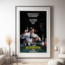 Re-Animator (1985) Movie Poster, Classic Film, Room Decor, Canvas Posters, Wall Art Poster, Poster Gifts 4372869081