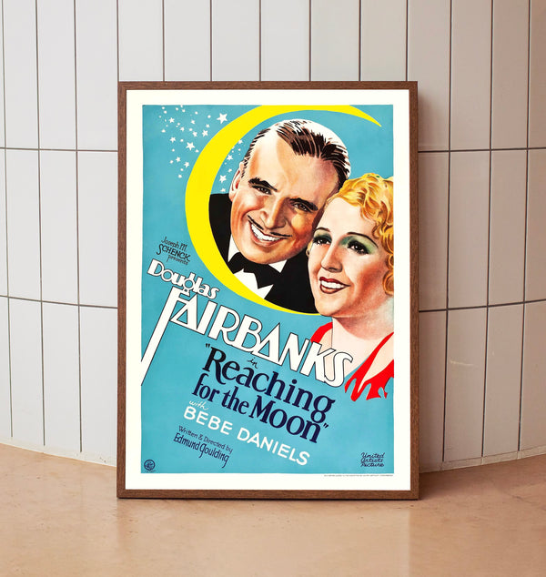 Reaching for the Moon 1930Poster Art Print Movie Posters Gift for Movie lovers 2