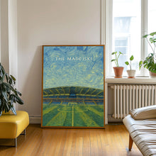 Reading Football Contemporary Art Print, Madejski Stadium Poster Illustration