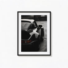 Rear View Porsche 911 Print, Vintage Porsche Black and White Wall Art, Vintage Print, Photography Prints, Museum Quality Photo Art Print 4323579689