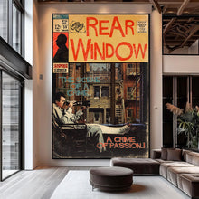 Rear Window Classic Movie Poster  Canvas Wall Art  Retro Film Print  Unframed Wall Decor  Unique Gift Idea 4376370433