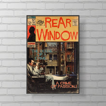 Rear Window Classic Movie Poster  Canvas Wall Art  Retro Film Print  Unframed Wall Decor  Unique Gift Idea 4376370433