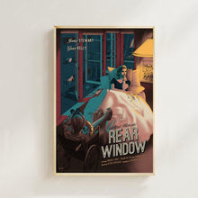Rear Window Movie Poster Alfred Hitchcock Film, Canvas Art Print,Room decor,Wall Art,Poster Gift 1587055415
