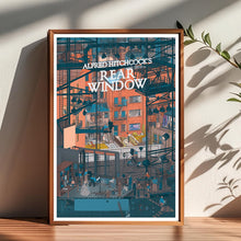Rear Window Movie Poster Alfred Hitchcock Film, Classic Home Decor 4348387782