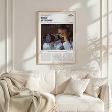 Rear Window, Alfred Hitchcock, Retro Movie Poster, Custom Movie Poster 4421171494