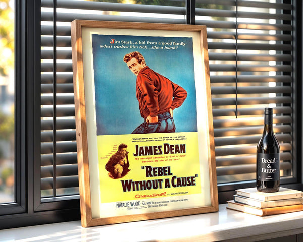 Rebel Without a Cause Movie Poster James Dean, 1955 Film (Digital Download) 575693326