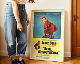 Rebel Without a Cause Movie Poster James Dean, 1955 Film (Digital Download) 575693326