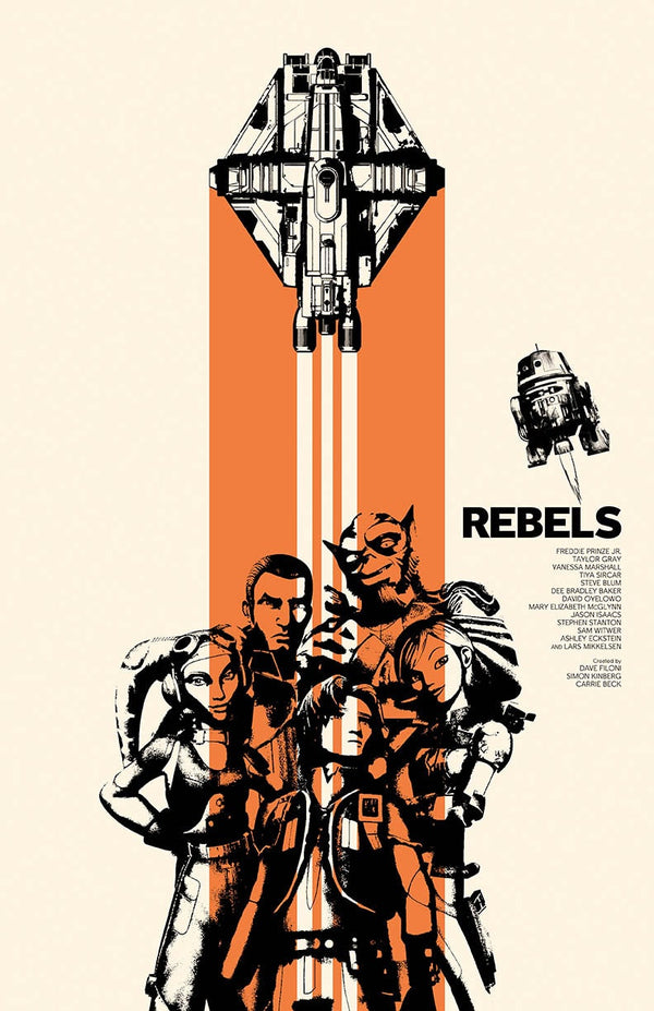 Rebels Poster Original Illustration Art Print (11x17) 1349108715