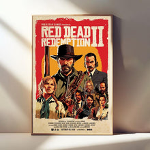 Red Dead Redemption 2 Poster, RDR Posters, Video Game Poster 4400329082