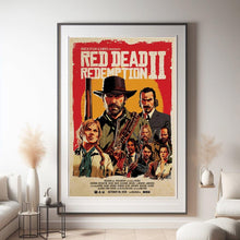 Red Dead Redemption 2 Poster, RDR Posters, Video Game Poster 4400329082