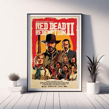 Red Dead Redemption 2 Poster, RDR Posters, Video Game Poster 4400329082