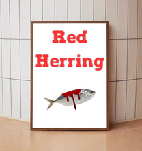 Red Herring 2025 Poster Art Print Movie Posters TV Posters Gift for Movie lovers