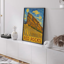 Red Rocks Colorado Postcard