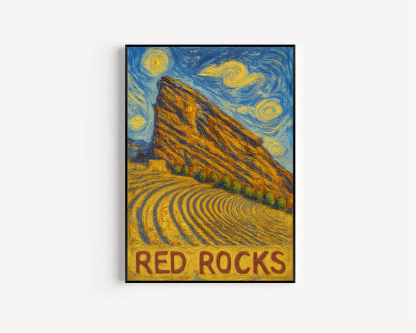 Red Rocks Colorado Postcard